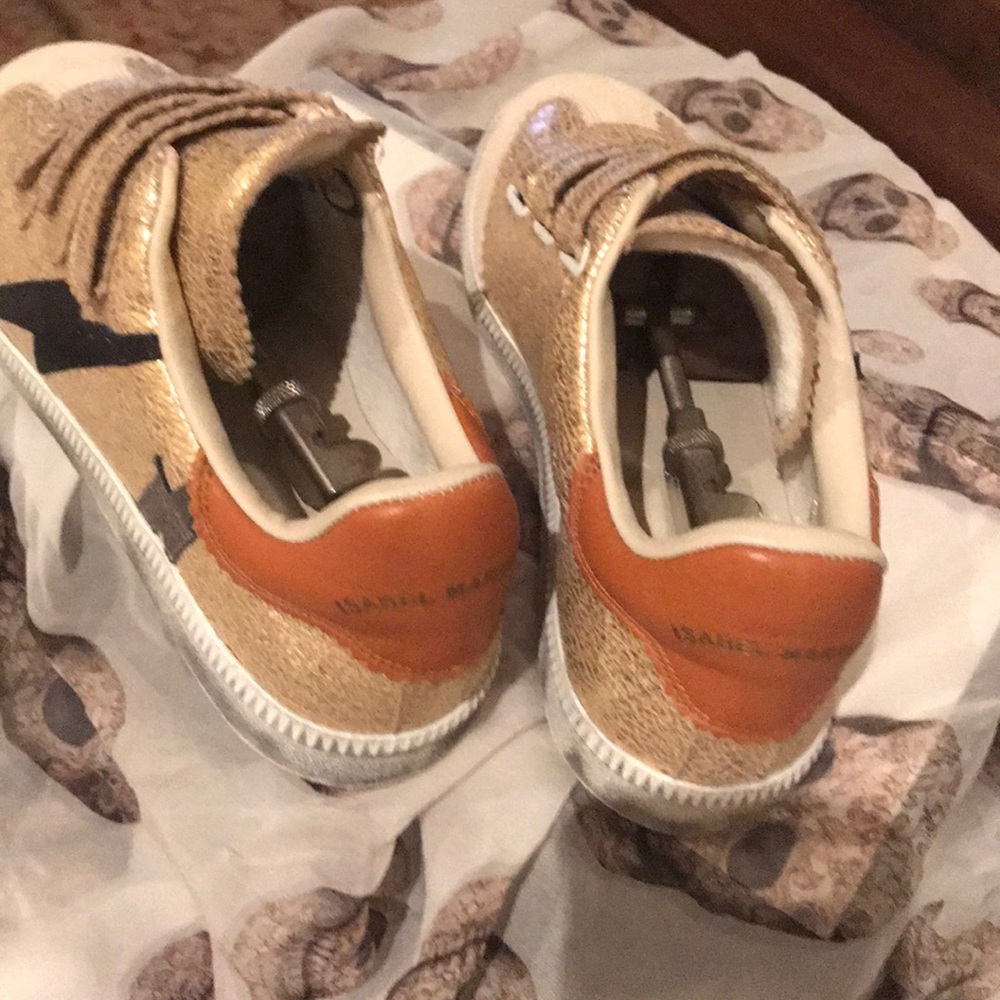 Rare-ish Isabel Marant Metallic sneaks - Picture 2 of 6